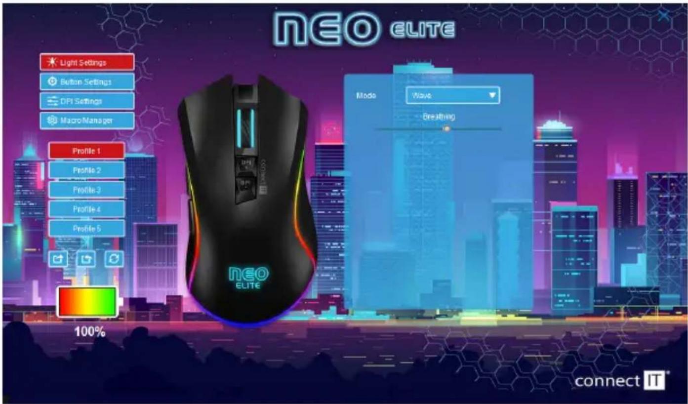 Connect IT Neo Elite - Podsvietenie (Backlight) - 1