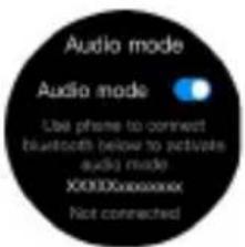 Niceboy Watch GTR - Audio režim - 1