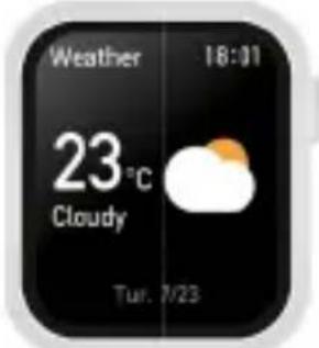 Weather 18:01 23°C Cloudy TUR. 7/23
