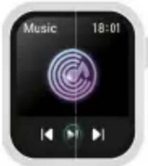Niceboy WATCH Lite 3 - Musik - 1