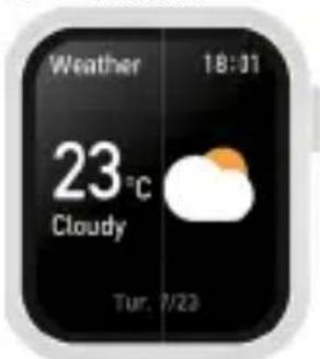 Weather 18:01 23°C Cloudy TUR. 7/23