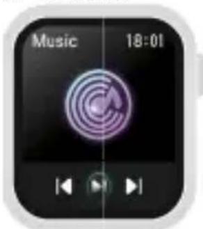 Niceboy WATCH Lite 3 - Muzică - 1