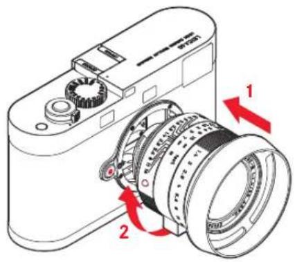 LEICA M (Edition 60) - レンズを取り付ける - 1