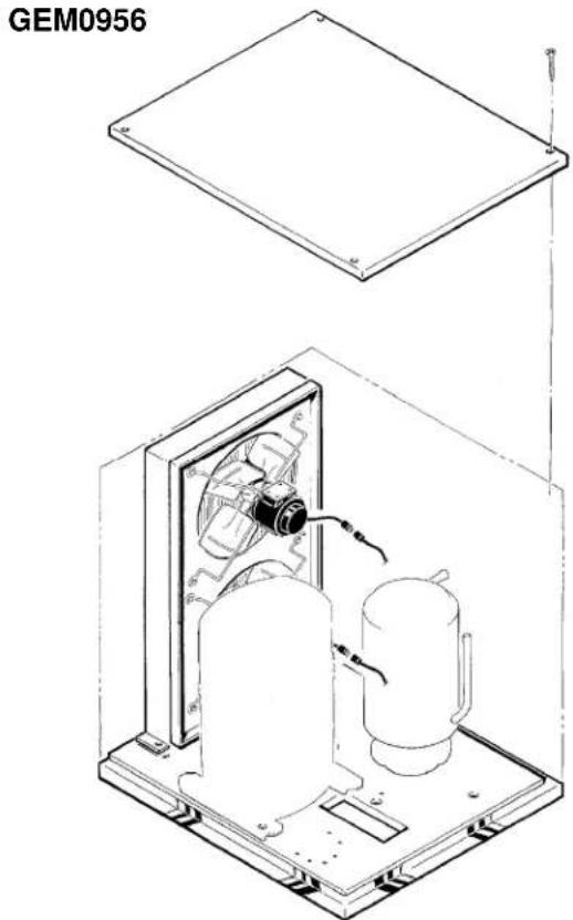 Ice-O-Matic MFI0500A - Clean the air cooled condenser: - 1