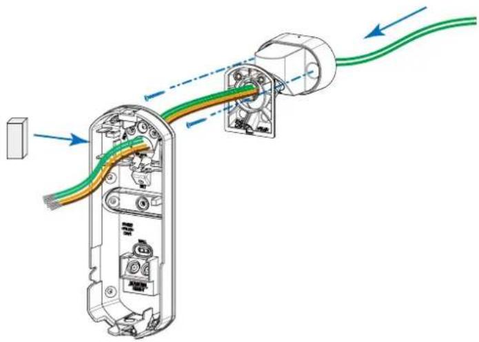 OPTEX FlipX FLX-A-AM - Wire and mount on the wall - 2