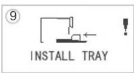 INSTALL TRAY