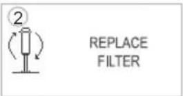 Philco PHEM 1000 - Replacing the water filter - 6