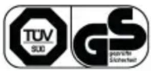 TUV SUD GS gouvärte Süchecken