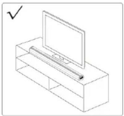 BLAUPUNKT LS180 - Hangprojektor elhelyezése - 1