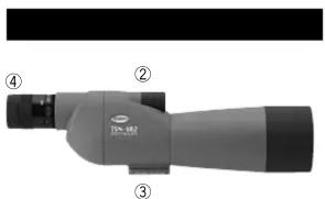 Kowa TSN-602 - FEATURES AND SPECIFICATIONS 各部の名称と主な仕様 - 2