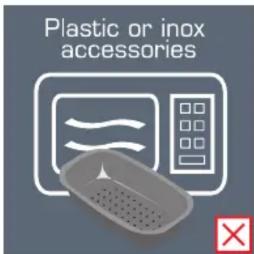 Plastic or inox accessories