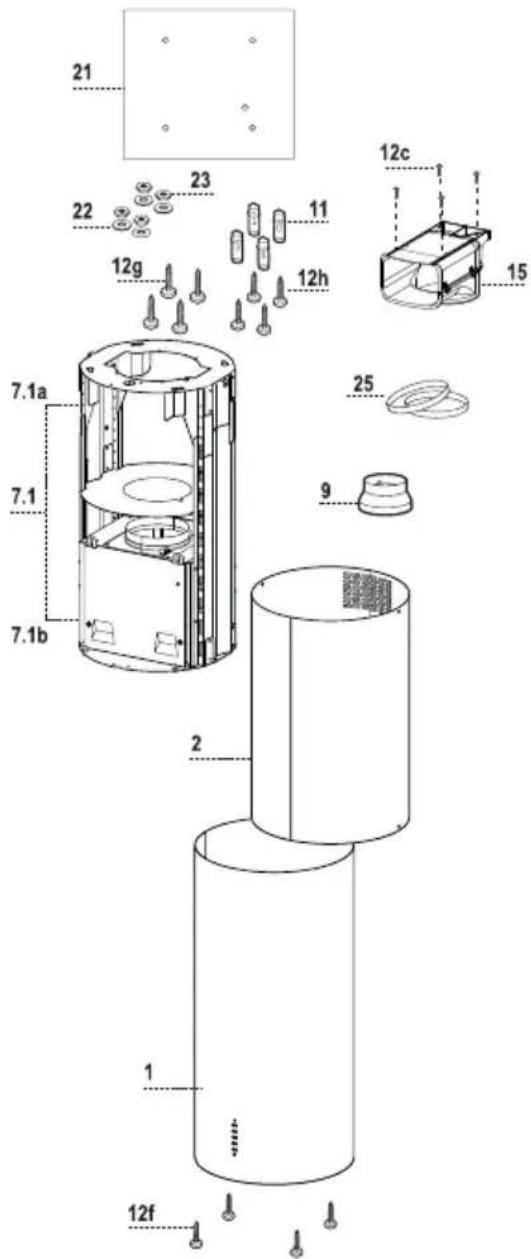FABER Cylindra P X EV8 - 1