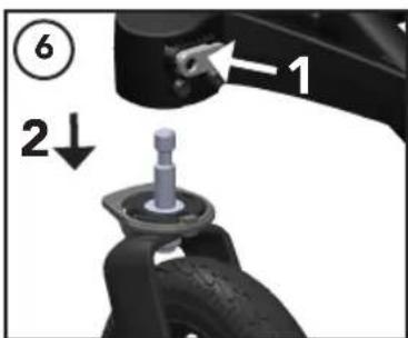 ⑥ 2↓ 1