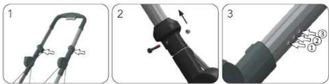 Emmaljunga KITE 250 - EN: IMPORTANT INFORMATION- READ THESE INSTRUCTIONS CAREFULLY BEFORE USE AND KEEP THEM FOR FUTURE REFERENCE. YOUR CHILD'S SAFETY MAY BE AFFECTED IF YOU DO NOT FOLLOW THESE INSTRUCTIONS. This product - 16