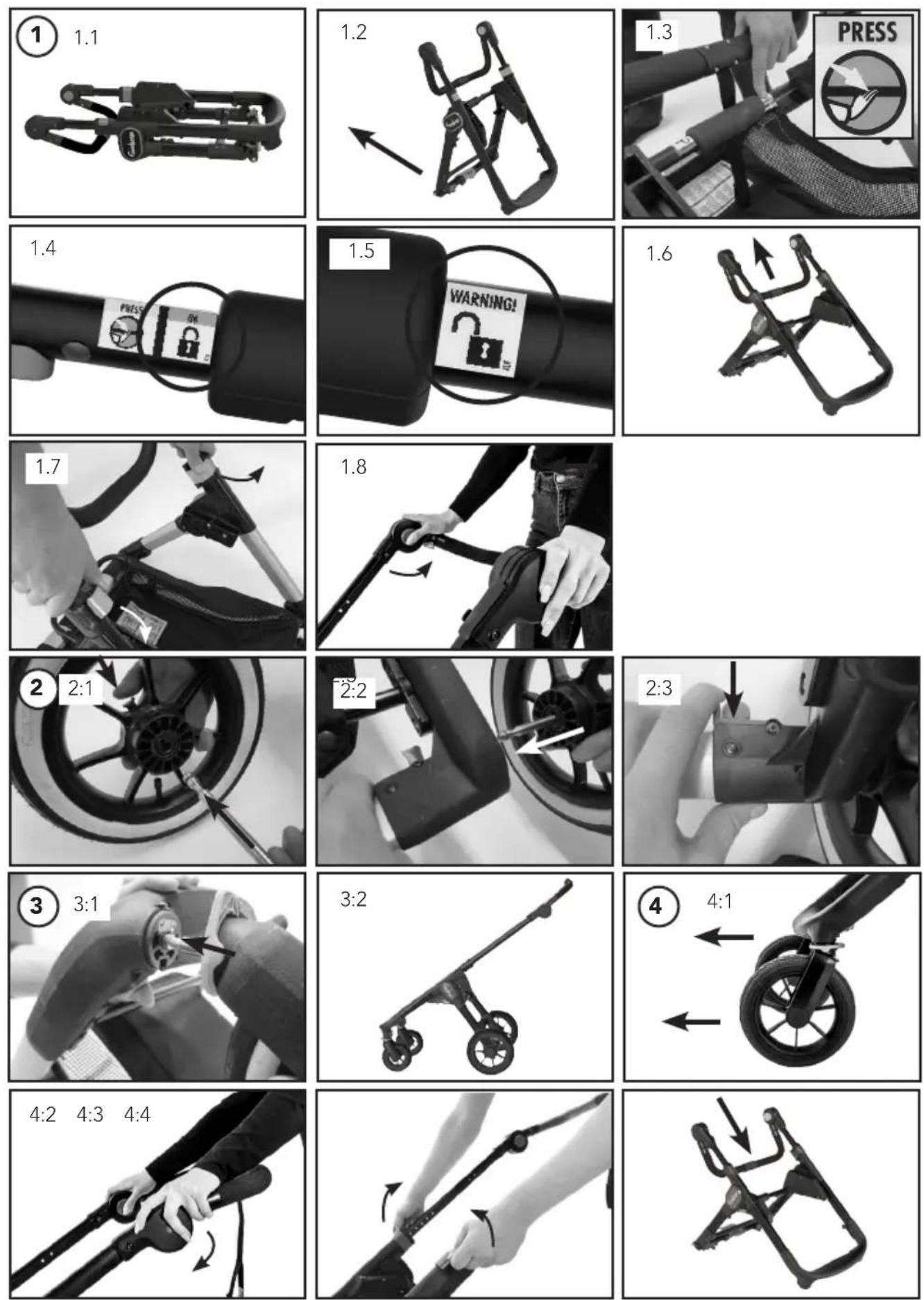 Emmaljunga NXT60 ERGO - Chassis NXT60 - 1
