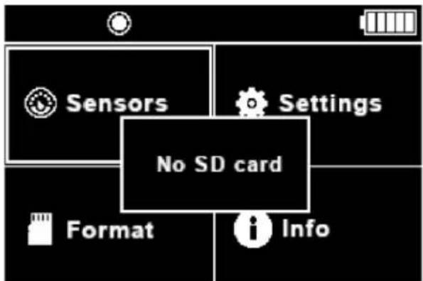 PCE Instruments AQD 50 - Menü Format - 2