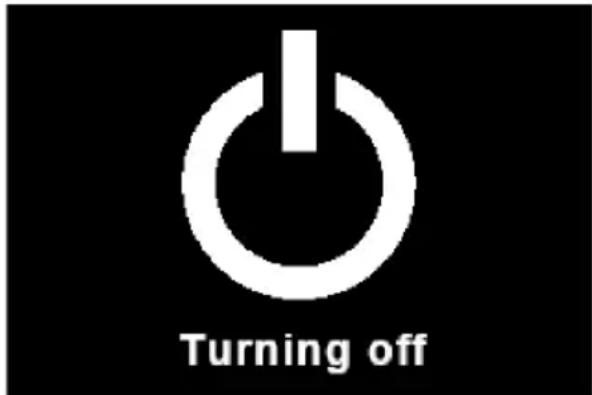 Turning off