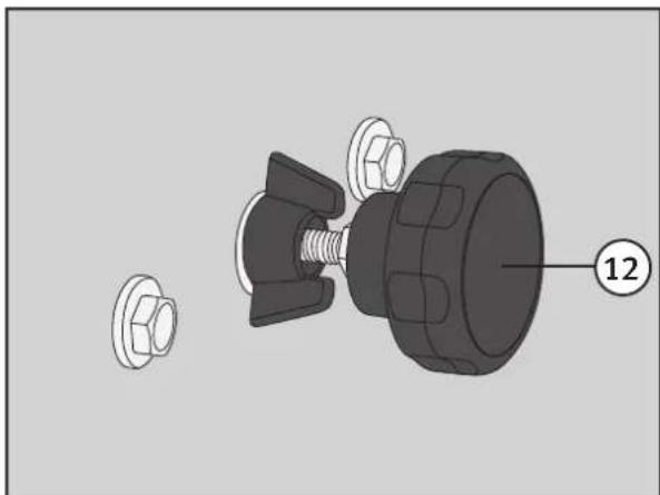 Cotech JFB10 - Einstellen der Blattspannung und Ausrichten des Blattes - 3
