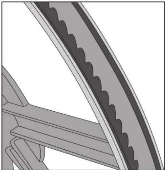 Cotech JFB10 - Setting up the blade tension and tracking - 2