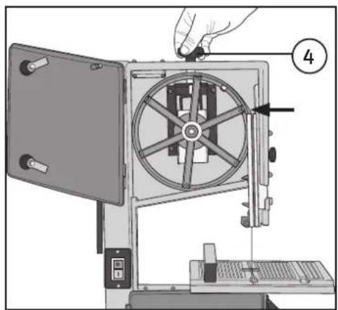 Cotech JFB10 - Byte av sågblad - 2