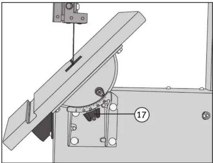Cotech JFB10 - Vinkling av bordet for vinkelsaging - 1