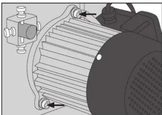 Cotech JFB10 - Changing the speed/drive belt - 1