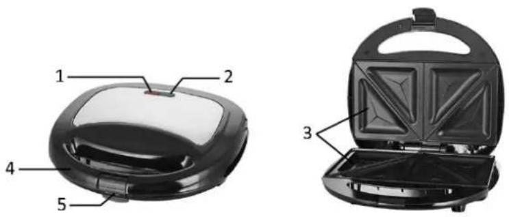 Emerio ST-120889.4 - PARTS DESCRIPTION - 1