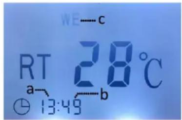 WE----c RT 28°C a b 13:49