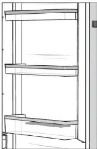 GORENJE R619EES5 - Dveřníregály - 1