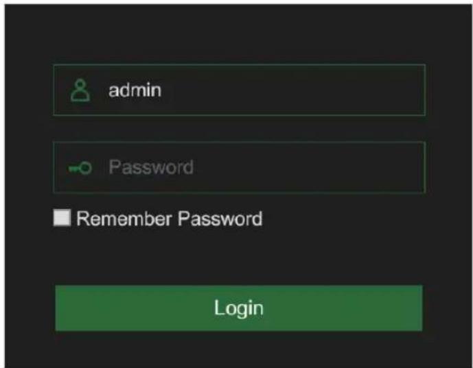 admin Password Remember Password Login