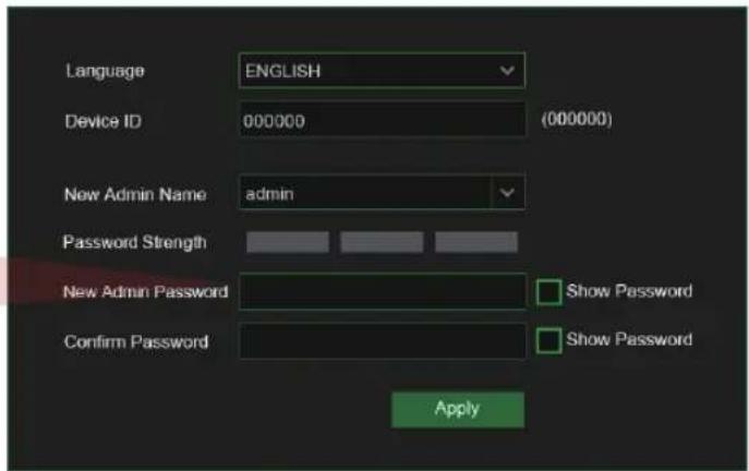 iGET HOMEGUARD HGNVK84904 - Vytvorte heslo - 2