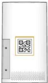 QR code with embedded logo on a white background, likely for digital scanning or authentication purposes.