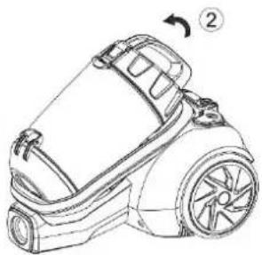 Emerio VCE-111504.5 - CLEAN THE DUST BARREL - 5