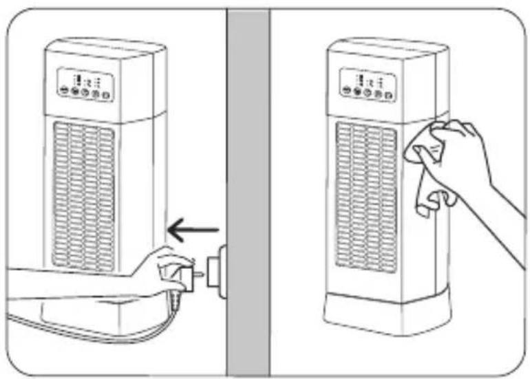 TEFAL Artik 2 VU9050 - Electronic table tower fan - 3