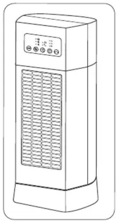 TEFAL Artik 2 VU9050 - Electronic table tower fan - 1