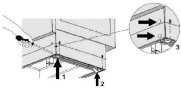 GORENJE GEIT5C60WPG - NASTAVENÍ VÝŠKY SPORÁKU (v závislosti na modelu) - 3