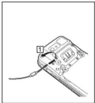 CASIO IT-G600 - Attaching the Neck Strap and Stylus - 1