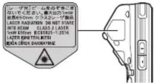 CASIO IT-G600 - Warning Label - 2