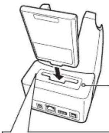 CASIO IT-G600 - ② Charging the battery pack - 1