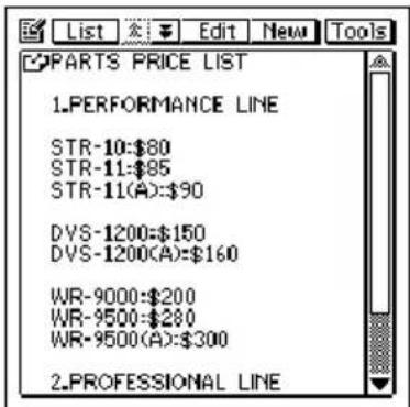 PARTS PRICE LIST 1.PERFORMANCE LINE STR-10:$80 STR-11:$85 STR-11(A):$90 DVS-1200:$150 DVS-1200(A):$160 WR-9000:$200 WR-9500:$280 WR-9500(A):$300 2.PROFESSIONAL LINE