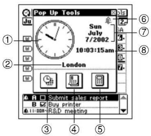 Pop Up Tools Sun July 7/2002 10:03:15am London Submit sales report Buy printer R&D meeting