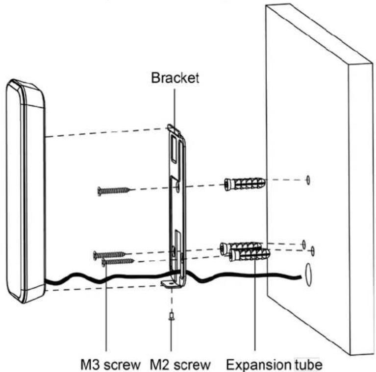 Bracket M3 screw M2 screw Expansion tube