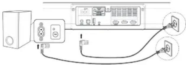 JVC TH-E741B - PRIPOJENIE NAPÁJANIA - 1