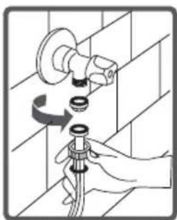 Philco PL 1062 D Chiva - Water supply connection - 4
