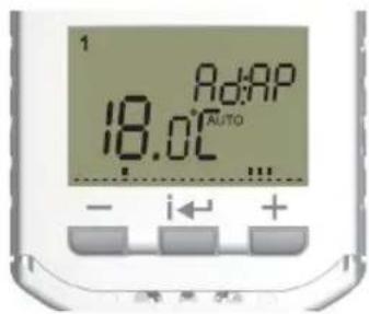 1 18.0°C AD:AP AUTO - i +