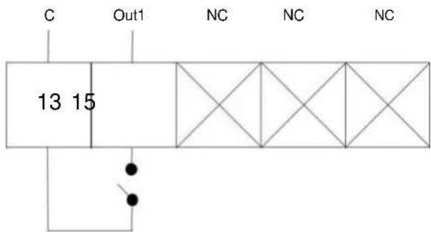 C Out1 NC NC NC 13 15