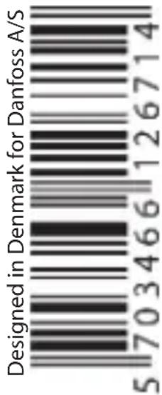 5703466126714 Designed in Denmark for Danfoss A/S