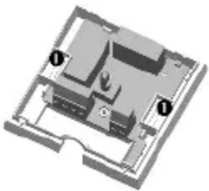 DANFOSS ECtemp 130 - Open the thermostat: - 2