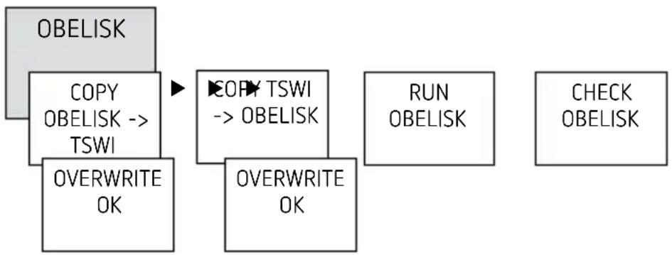 THEBEN TR 610 top2 24V - Starting OBELISK program - 1
