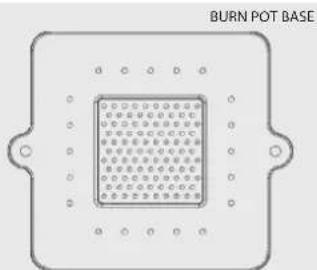 BURN POT BASE